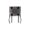 C&K Components Keypad Switch, 1 Switches, Spst, Momentary-Tactile, 0.05A, 12Vdc, 1.57N, 5 Pcb Hole Cnt, Solder PTS645TM50LFS